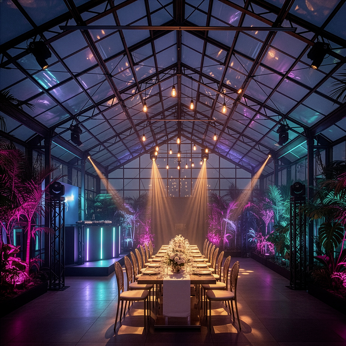 Golden Ambience (dekoracja światłem)